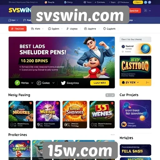 Análise da interface do usuário no svswin.com